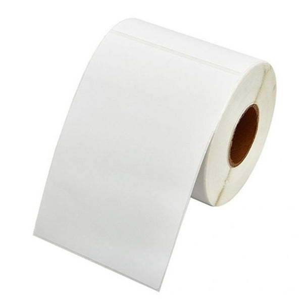 24 Rolls 100mm X 200mm Perforated Direct Thermal Labels White - 300 Labels per Roll