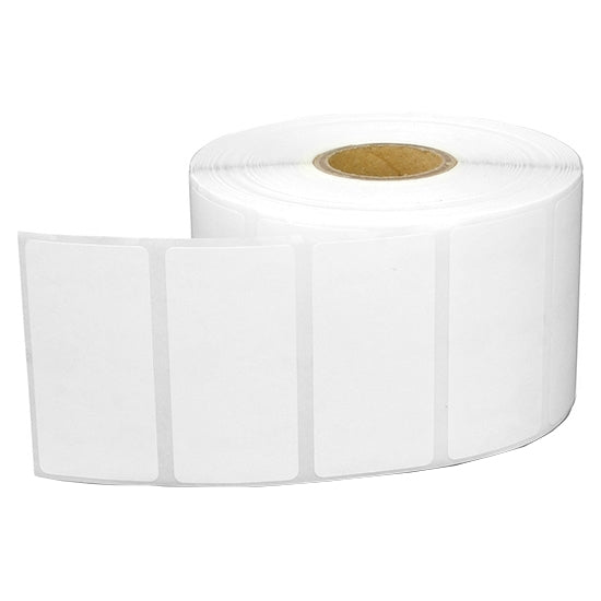 10 Rolls 57mm X 32mm Perforated Direct Thermal Labels White - 2000 Labels per Roll