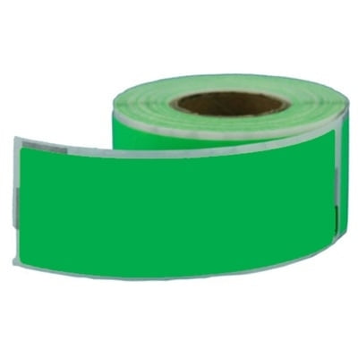 3 x Dymo SD99010 Generic Green Label Roll 28mm x 89mm - 130 labels per roll