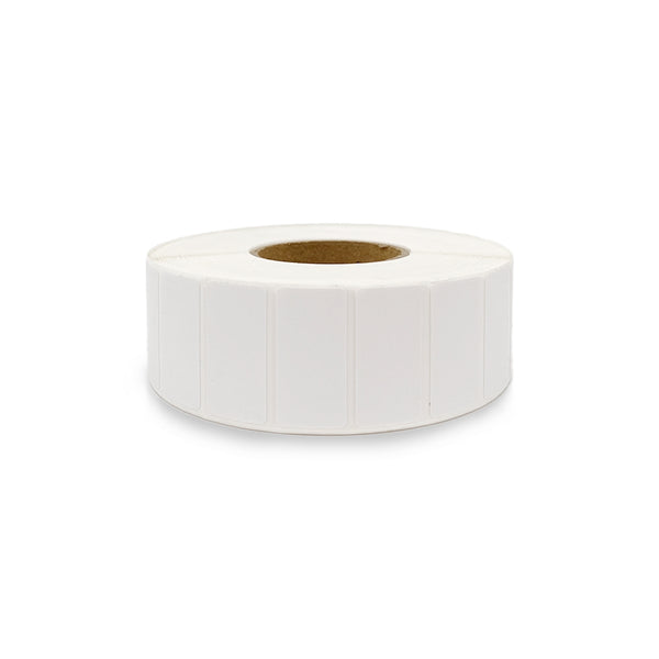 12 Rolls 30mm X 15mm Perforated Direct Thermal Labels White - 2900 Labels per Roll