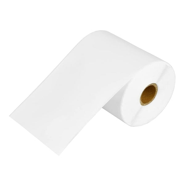 1 Roll Brother RD-S01C2 RDS01C2 Generic Black Text on White Label Roll Continuous 102mm x 42.8m