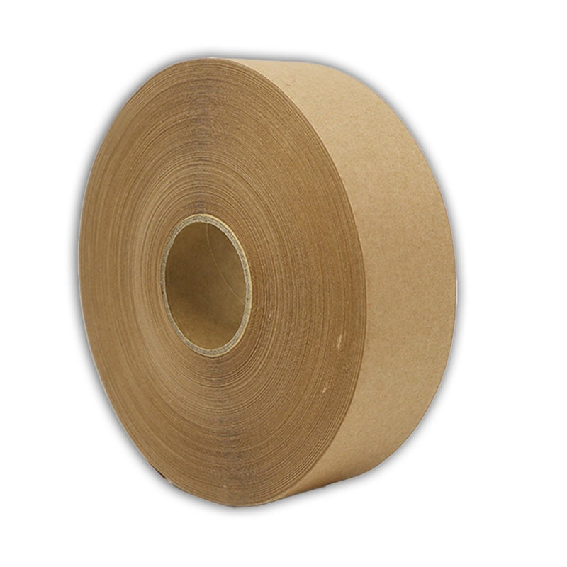 6 Rolls 48mm x 184m Water Activated Kraft Gummed Paper Tape