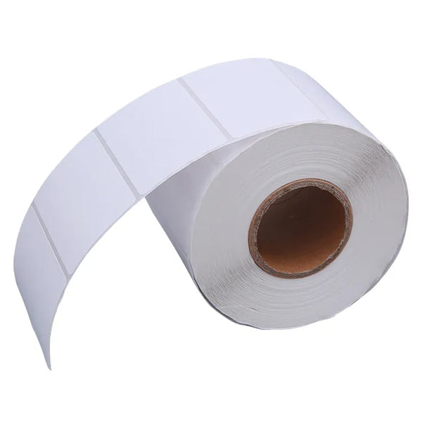 70mm X 40mm Perforated Direct Thermal Labels White - 1000 Labels per Roll