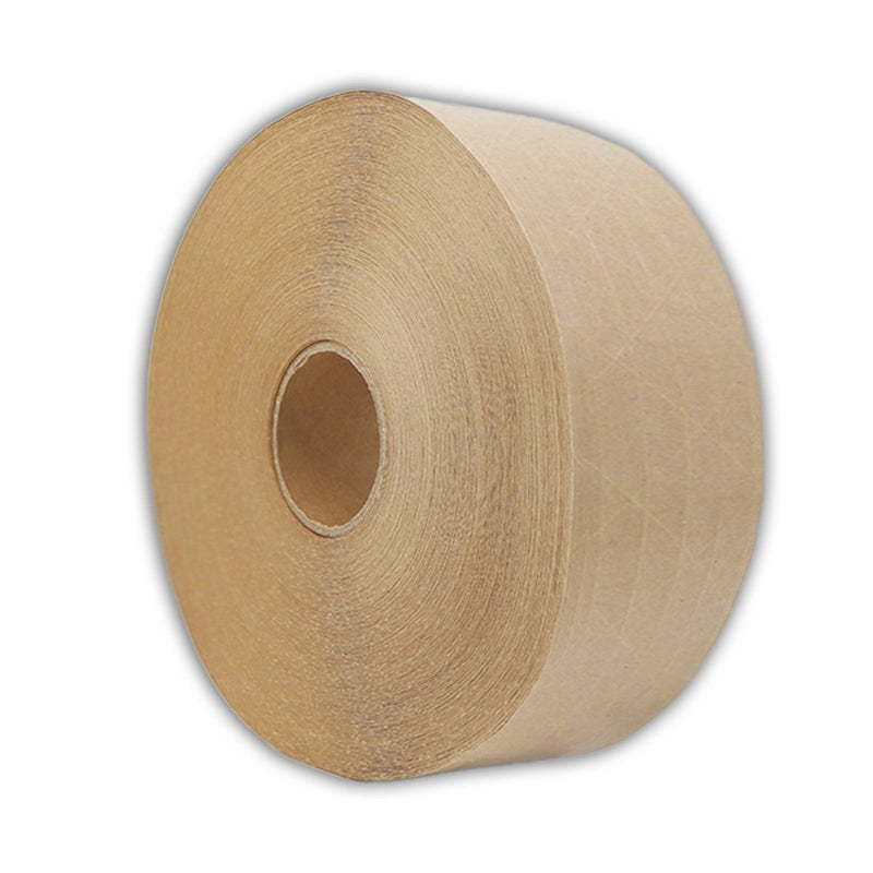 1 Roll 70mm x 184m Reinforced Water Activated Kraft Gummed Paper Tape