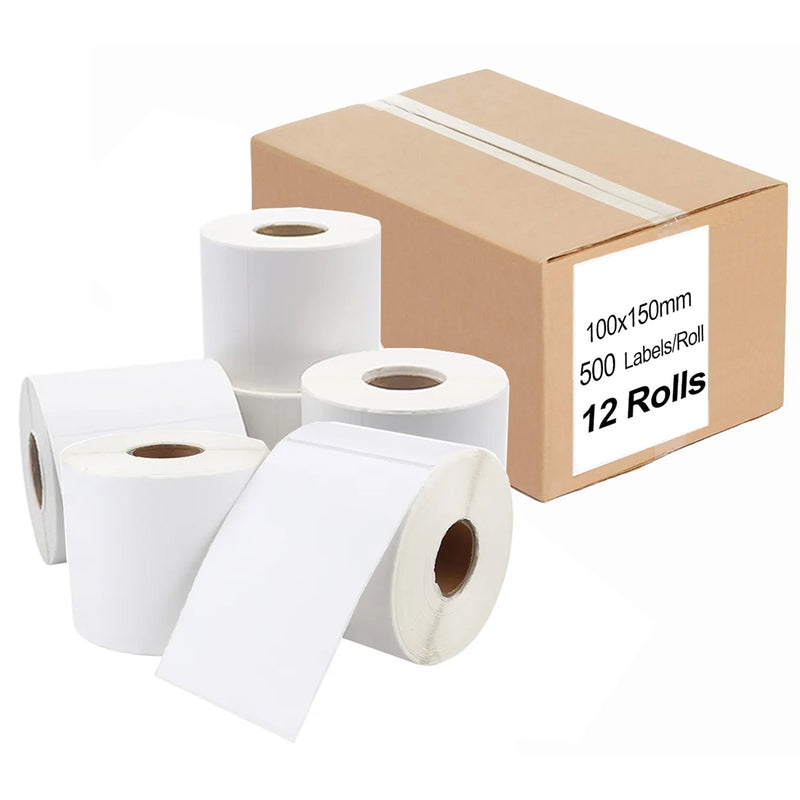 12 Rolls StarTrack Express Thermal Labels Rolls 100mm X 150mm - 500 Labels per Roll