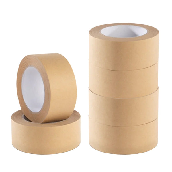 108 Rolls Kraft Brown Paper Adhesive Tape 48mm x 50m