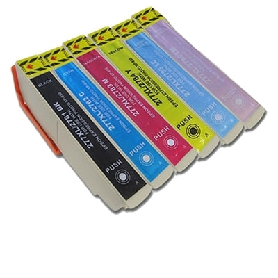 30 Pack Epson 277XL Generic High Yield Inkjet Cartridges [5BK,5C,5M,5Y,5LC,5LM]