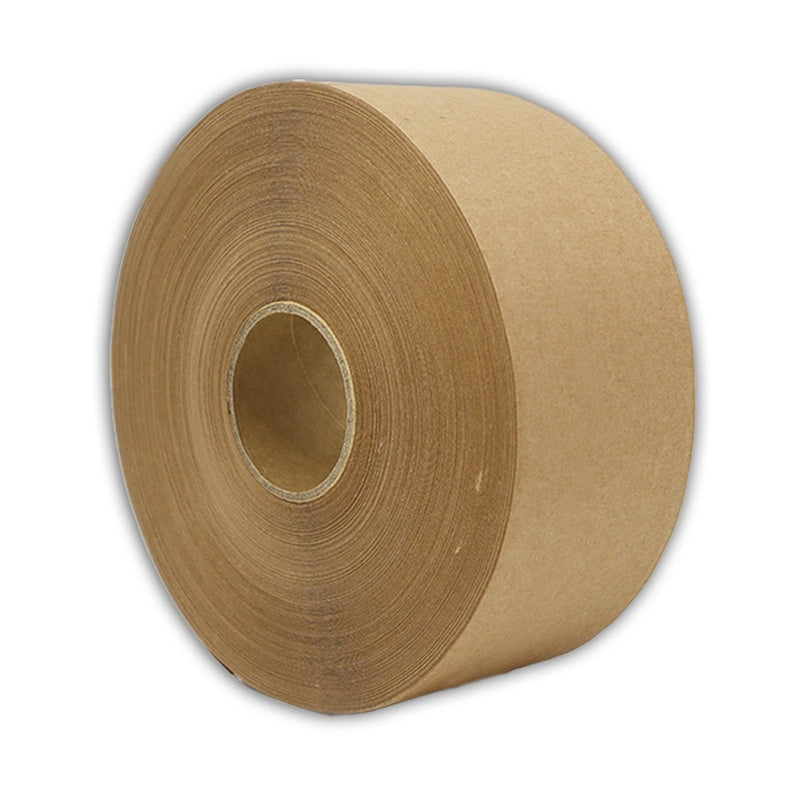 1 Roll 70mm x 184m Water Activated Kraft Gummed Paper Tape