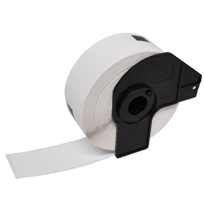 20 x Brother DK-11201 DK11201 Generic Black Text on White 29mm x 90mm Die-Cut Paper Label Roll - 400 labels per roll