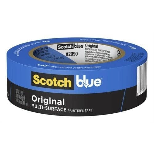 Scotch Blue Original Multi-Surface Painters Tape 2090 36mm x 55m - Pack of 6