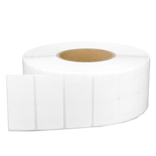 10 Rolls 40mm X 20mm Perforated Direct Thermal Labels White - 2000 Labels per Roll