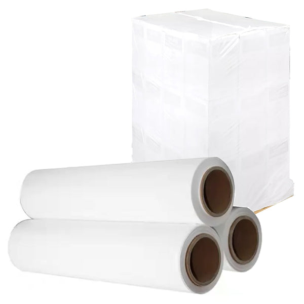 20 x Stretch Hand Pallet Wrap 500mm x 400M 25MIC Shrink Wrap - White