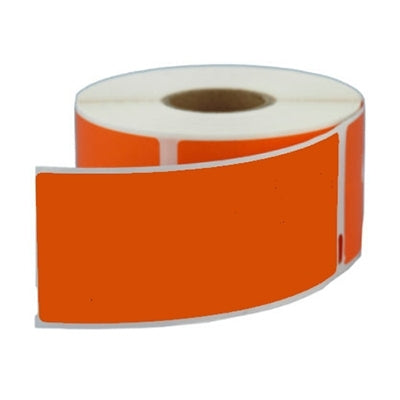 3 x Dymo SD99012 Generic Orange Label Roll 36mm x 89mm - 260 labels per roll