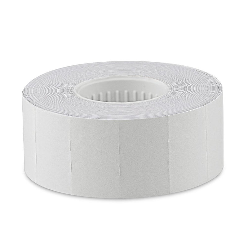 50 Rolls Plain White Price Labels 26x16mm for Double Line Pricing Guns