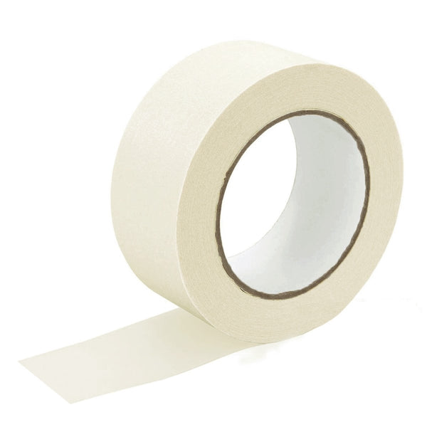 6 Rolls White Masking Tape 48mm x 55m Painting Tape