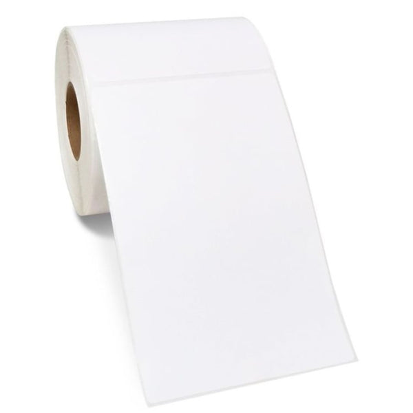 6 Rolls Thermal Transfer 100mm X 150mm Perforated Labels White 400 Labels per Roll