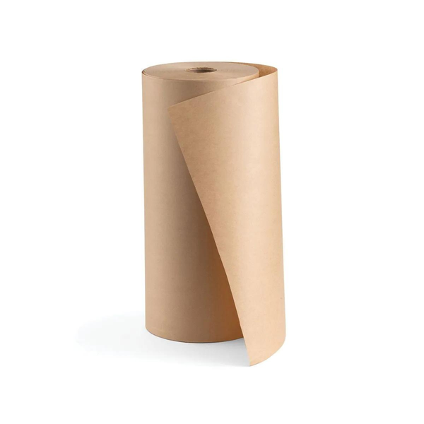 2 Rolls Kraft Paper 600mm x 235m Brown Paper for Wrapping Packaging 80GSM