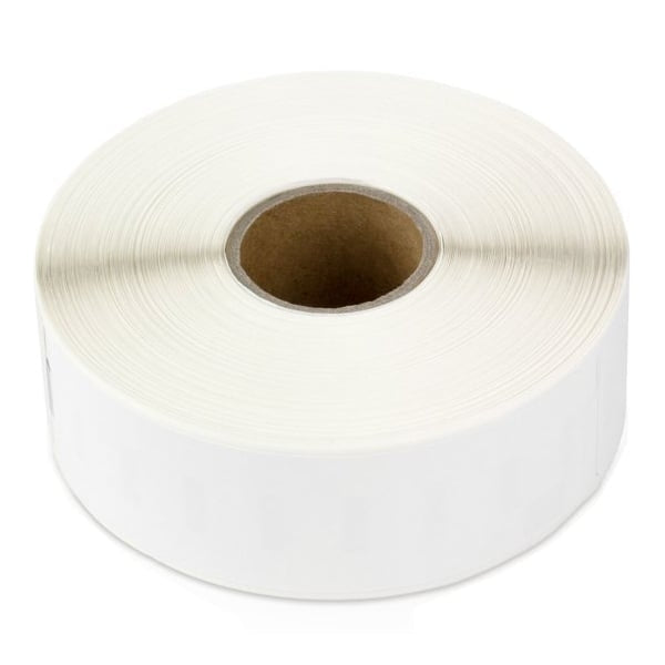 3 x Dymo 1933081 Generic Durable Industrial White Label Roll 25mm x 89mm - 350 labels per roll