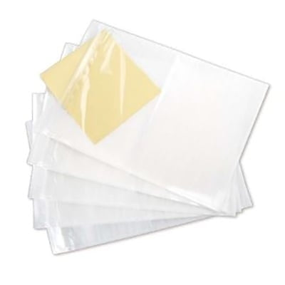 10,000PCS Plain Doculopes 115mm x 165mm Packing List Invoice Sticker Pouch Document Envelope - White