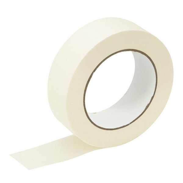 6 Rolls White Masking Tape 36mm x 55m Painting Tape