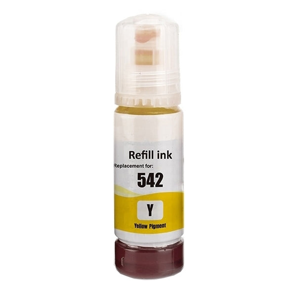 Epson T542 Generic Yellow Ink Bottle C13T06A492 - 70ml