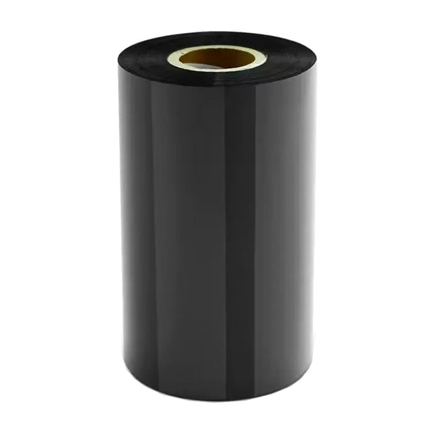 Wax Resin 55mm x 70m Thermal Transfer Black Ribbon for Zebra TLP2824 and 2-Inch Thermal Transfer Printers - 1 Roll