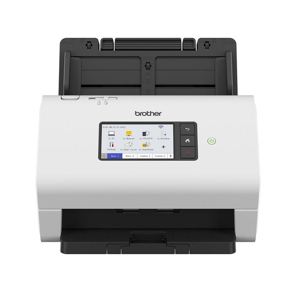 Brother ADS-4900W Document Scanner (A4, Duplex) with 100 Sheet ADF & Wireless Connectivity