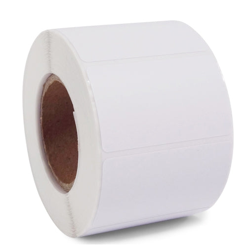 1 Roll Removable 50mm X 40mm Perforated Direct Thermal Labels White - 1000 Labels per Roll