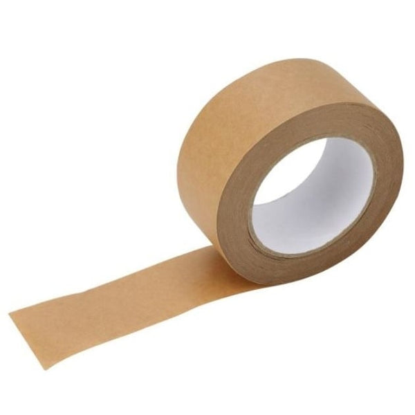 36 Rolls Kraft Brown Paper Adhesive Tape 48mm x 50m