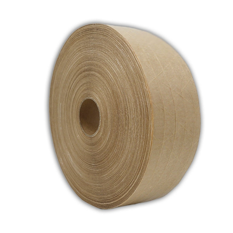 1 Roll 70mm x 305m Reinforced Water Activated Kraft Gummed Paper Tape