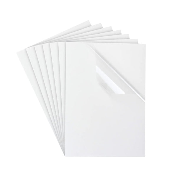 Translucent Clear Printable Vinyl Sticker Paper A4 - 20 sheets