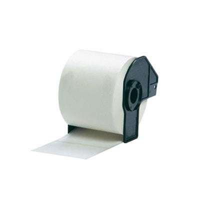 Brother DK-11202 DK11202 Generic Black Text on White Die-Cut Paper Label Roll 62mm x 100mm - 300 labels per roll