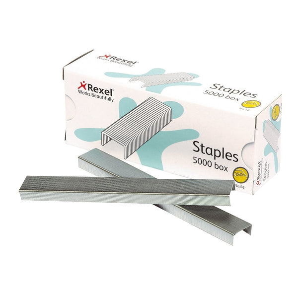 Rexel NO.56 (26/6) Staples (Box of 5000)