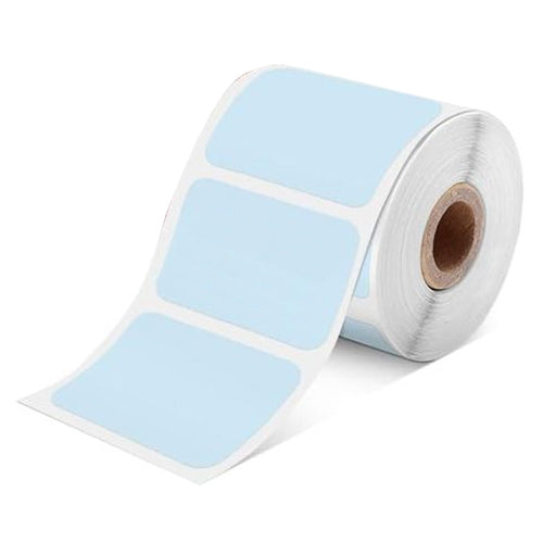 1 Roll 40mm x 30mm Multi-purpose Direct Thermal Labels Blue - 230 Labels per roll (13mm Core)