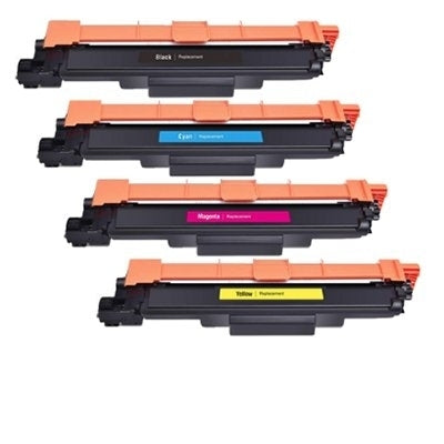 4 Pack Brother TN-253 TN253 / TN-257 Generic Toner Combo [1BK,1C,1M,1Y]