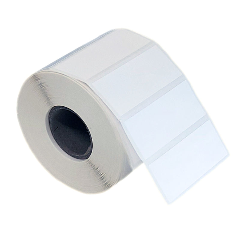 1 Roll 50mm X 20mm Perforated Direct Thermal Labels White - 2300 Labels per Roll