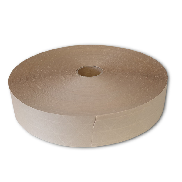 48mm x 305m Water Activated (Reinforced) Kraft Gummed Paper Tape - Pack of 1 Roll