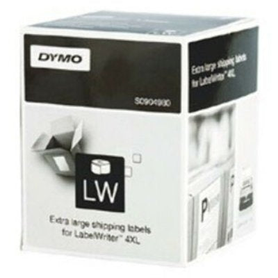 3 x Dymo SD0904980 Original White Label Roll 104mm x 159mm - 220 labels per roll