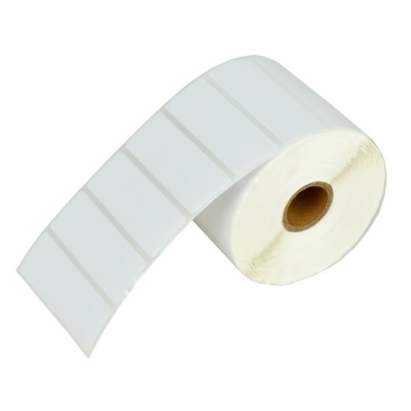 1 Roll Brother RD-S04C1 RDS04C1 Generic Black Text on White Die Cut Label Roll 76mm x 25mm - 1500 labels per roll