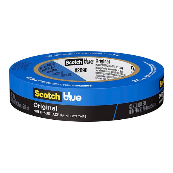 Scotch Blue Original Multi-Surface Painters Tape 2090 24mm x 55m - Pack of 6