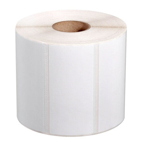 100mm X 50mm Perforated Direct Thermal Labels White - 1200 Labels per Roll