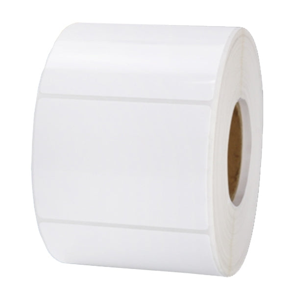 10 Rolls 70mm X 50mm Perforated Direct Thermal Labels White - 1000 Labels per Roll