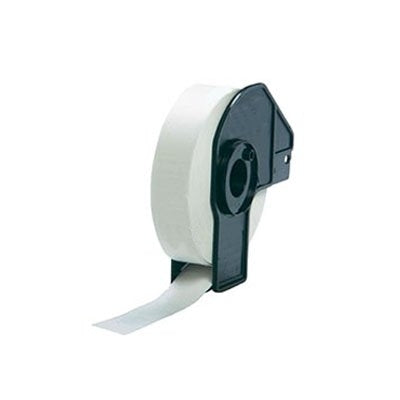 20 x Brother DK-11204 DK11204 Generic Black Text on White Die-Cut Paper Label Roll 17mm x 54mm - 400 labels per roll